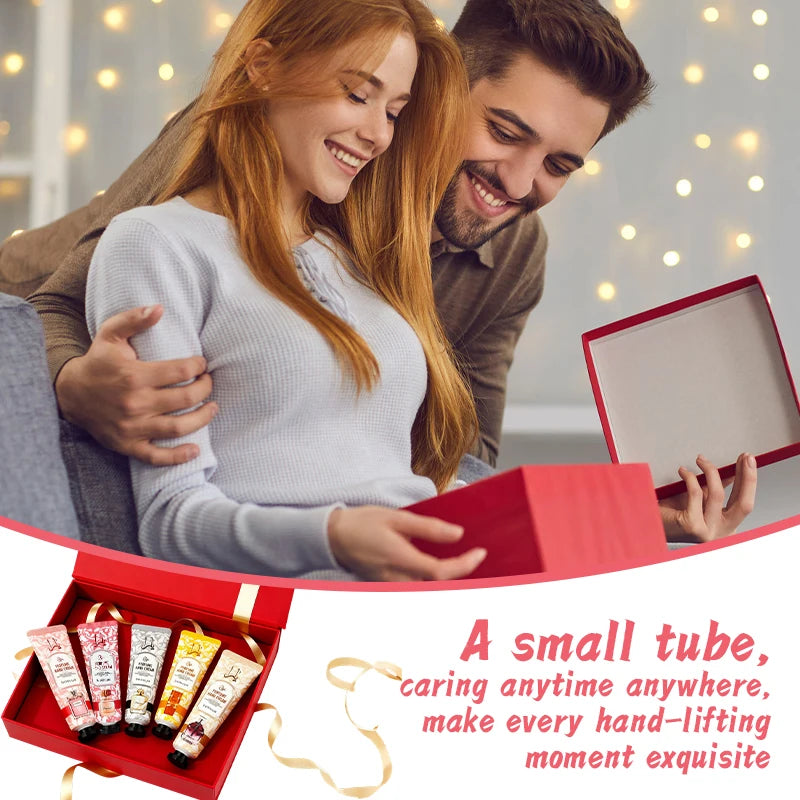 Perfume Hand Cream Set - Moisturizing & Nourishing (5-Pack)