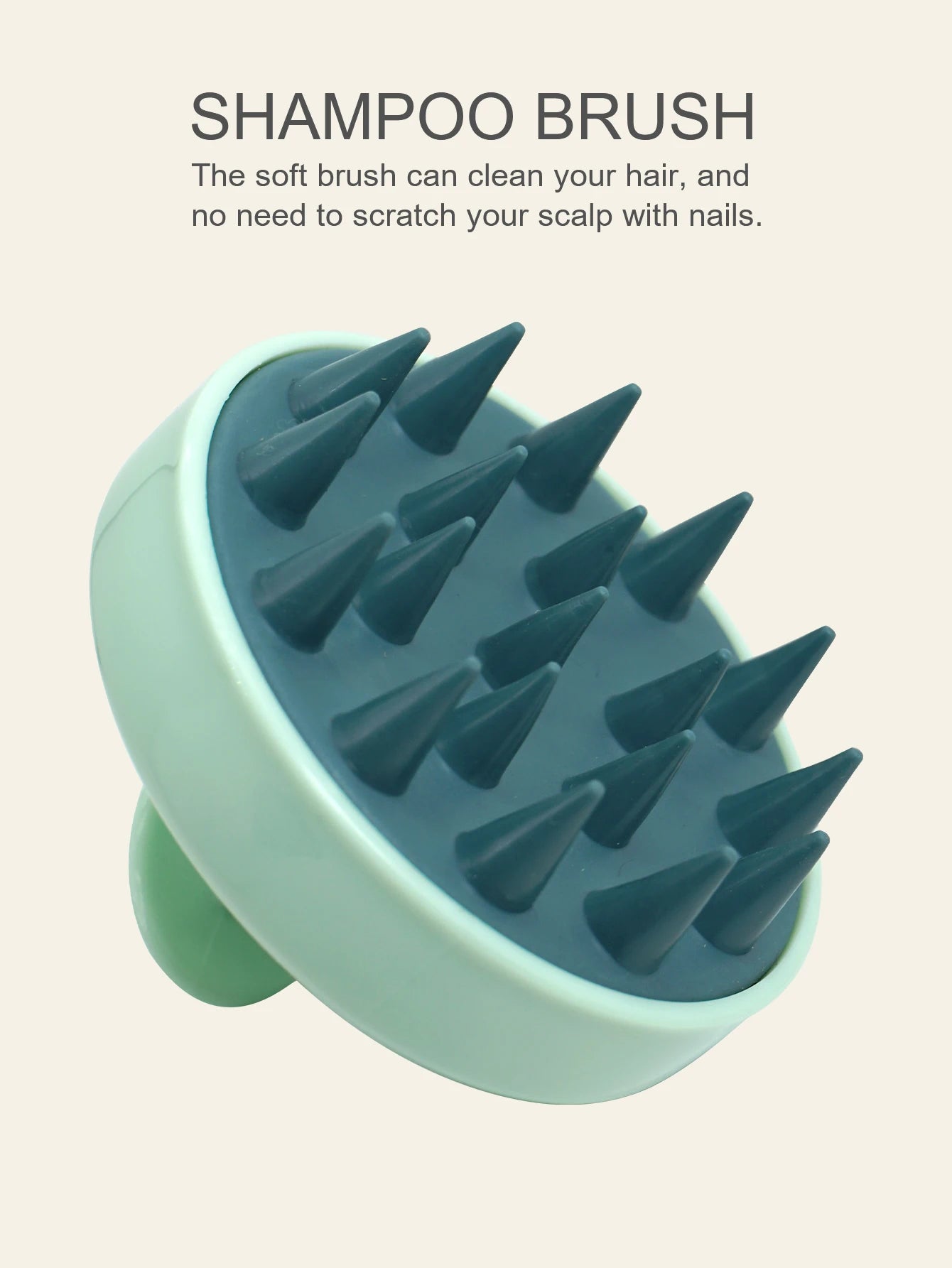 Silicone Scalp Shampoo Massage Brush