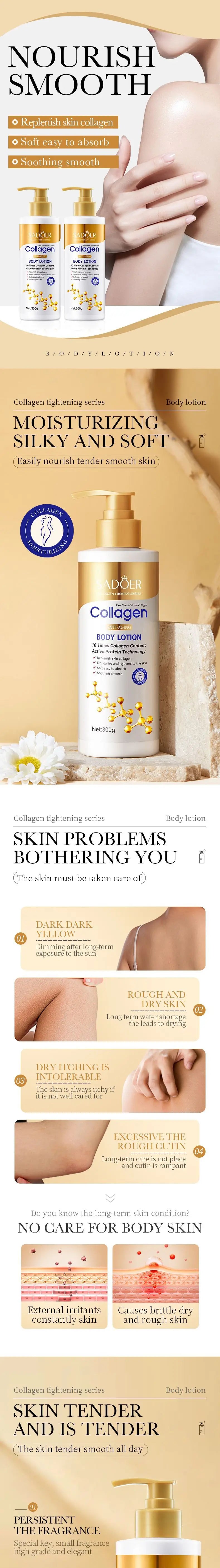 Collagen Milk Cream - Brightening Face & Body Moisturizer