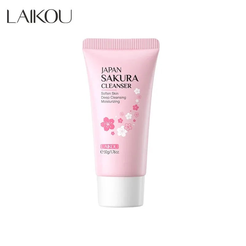 Sakura Whitening Facial Cleanser - Brightening Foam