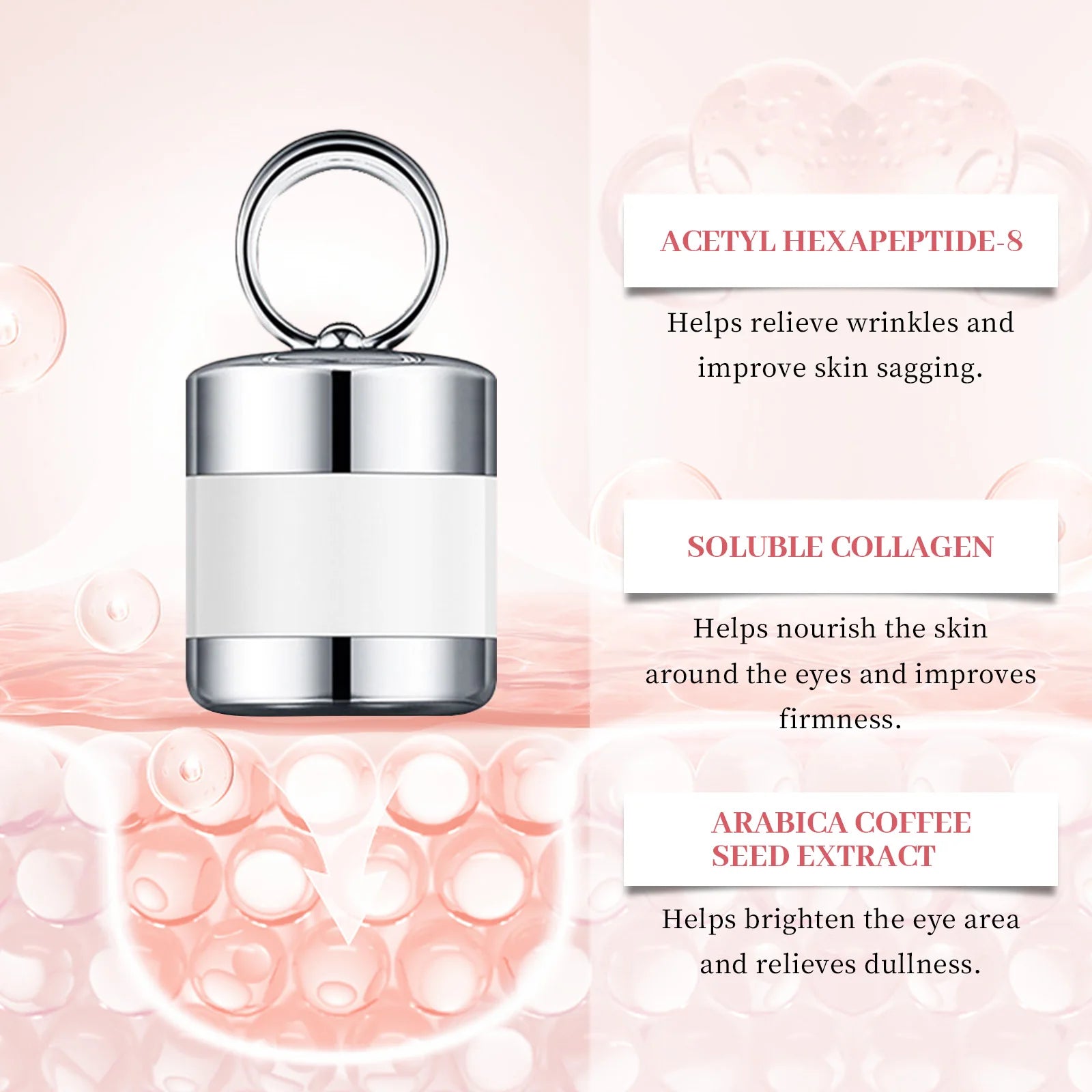 Electric Roller Eye Cream - Firming Anti-Aging Treatment with Massage