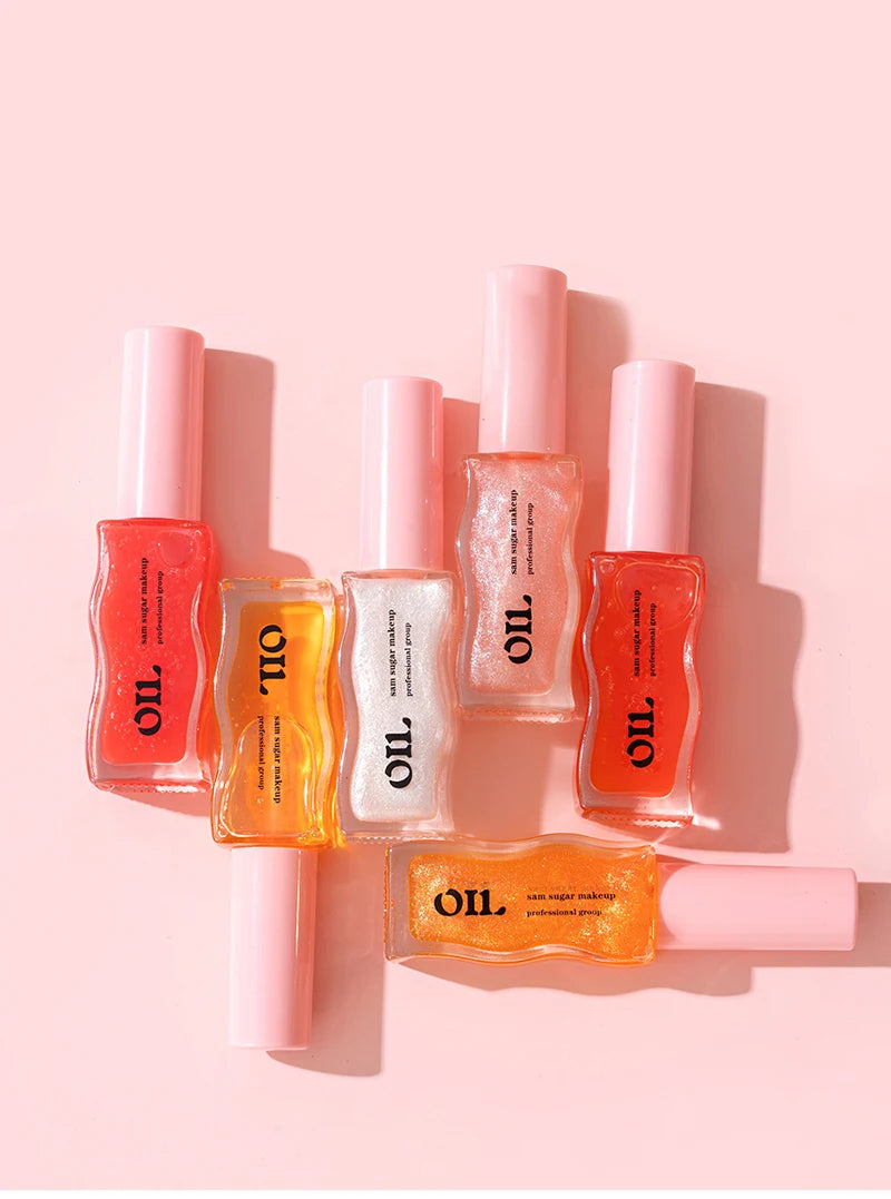 Honey Essence Lip Oil - Moisturizing Fruity Shimmer Gloss