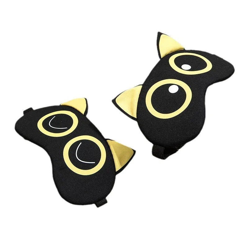 Cute Cartoon Polyester Sleep Eye Mask