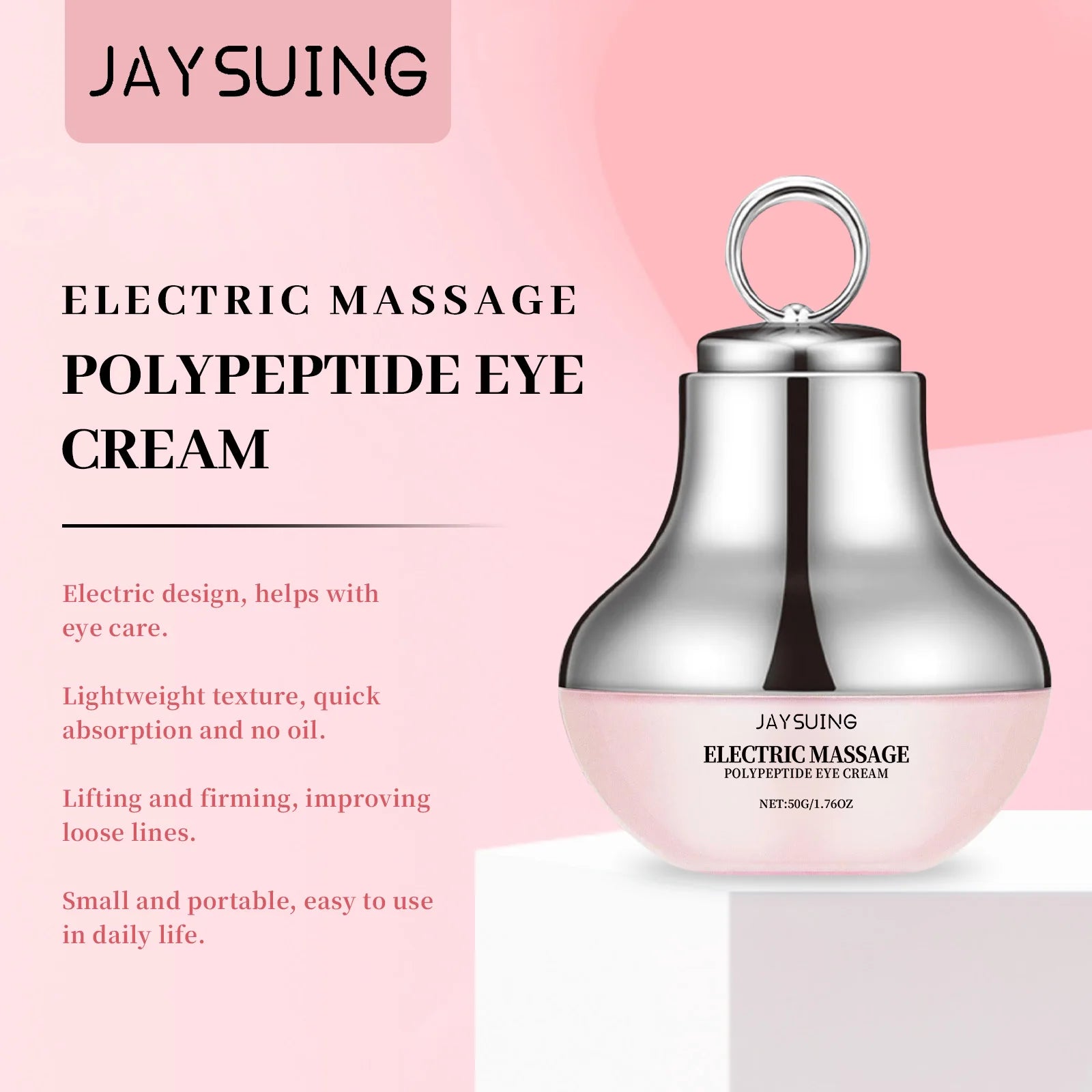 Electric Roller Eye Cream - Firming Anti-Aging Treatment with Massage